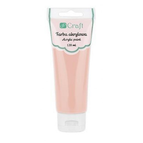 Akriliniai dažai 120ml, šv.rausvi Akriliniai dažai 120ml, šv.rausvi