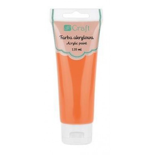 Akriliniai dažai 120ml, oranžiniai Akriliniai dažai 120ml, oranžiniai