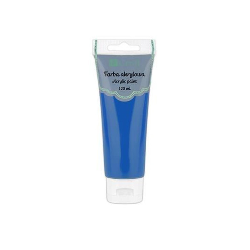 Akriliniai dažai 120ml, t.mėlyni