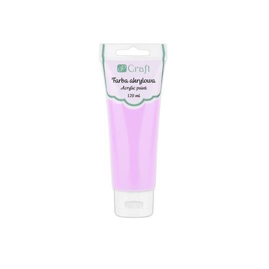 Akriliniai dažai 120ml, šv. rausvi Akriliniai dažai 120ml, šv. rausvi