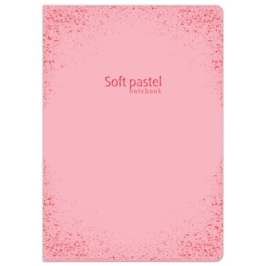 Sąsiuvinis A4 52lap 80g linija SOFT PASTEL