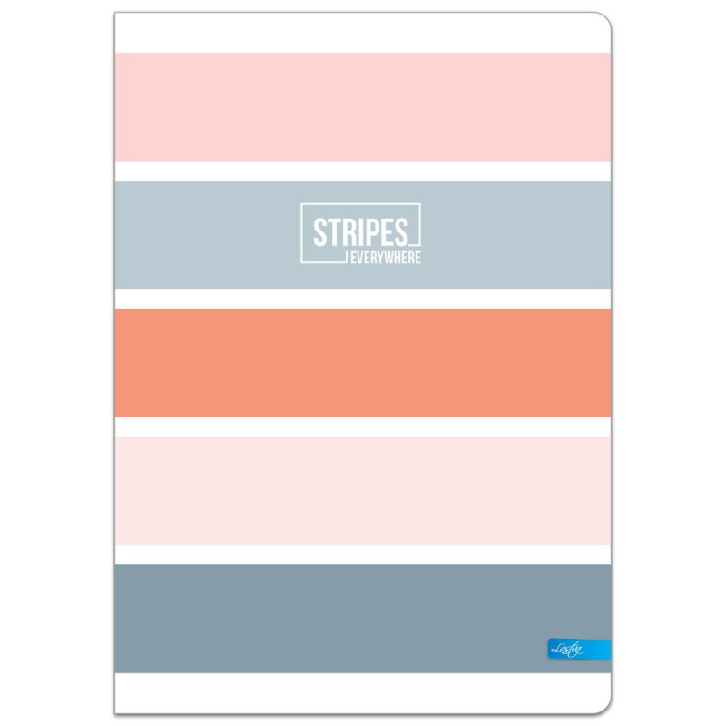 Knyga A4 96lap 70g linija STRIPES