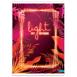 Sąsiuvinis A4 52lap 70g linija LIGHT ART