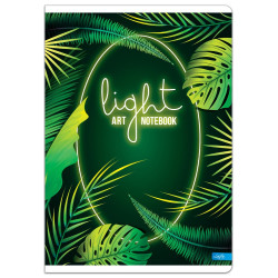 Sąsiuvinis A4 52lap 70g linija LIGHT ART