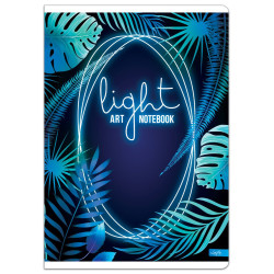 Sąsiuvinis A4 52lap 70g linija LIGHT ART