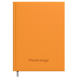 Mokslo knyga 14x19cm oranžinė