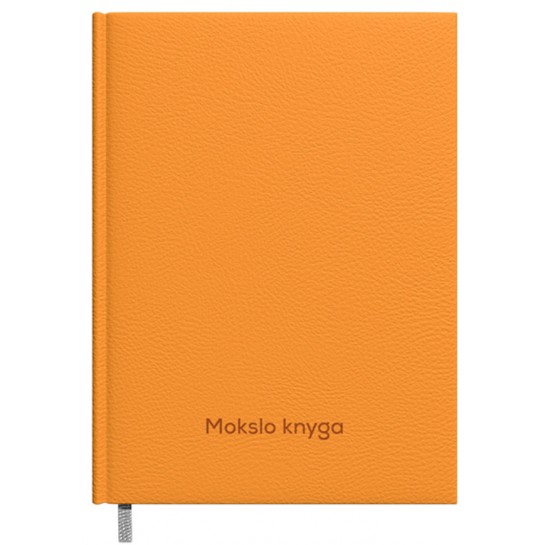 Mokslo knyga 14x19cm oranžinė