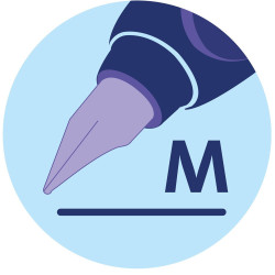 Plunksnakotis TWIST P457M juodas blis