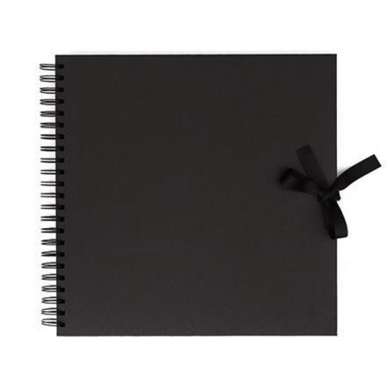 Albumas skrapbukingui 40lapų 30.5x30.5cm black