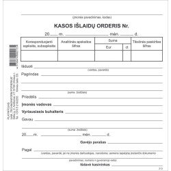 Kasos išlaidų...