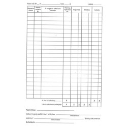 Kasos knyga savekop. A5 per periodą