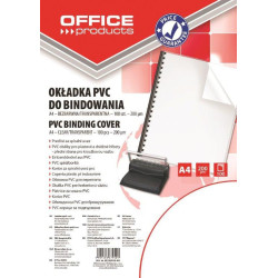Įrišimo viršeliai PVC skaid.A4 0,2mm
