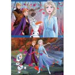 Dėlionė (puzzle) 2x48 FROZEN 4-6 metų Dėlionė (puzzle) 2x48 FROZEN 4-6 metų
