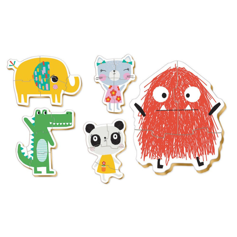 Dėlionė (puzzle) BABY LEMON RIBBON 2-4 metų Dėlionė (puzzle) BABY LEMON RIBBON 2-4 metų