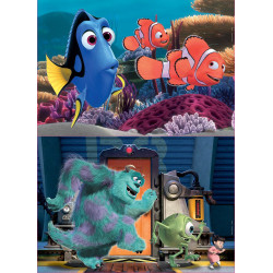 Dėlionė (puzzle) 2x25 DISNEY PIXAR 3-5 metų Dėlionė (puzzle) 2x25 DISNEY PIXAR 3-5 metų