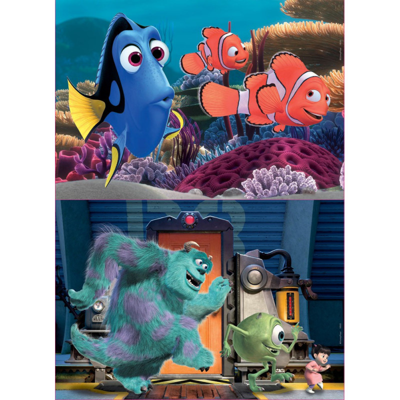 Dėlionė (puzzle) 2x25 DISNEY PIXAR 3-5 metų Dėlionė (puzzle) 2x25 DISNEY PIXAR 3-5 metų