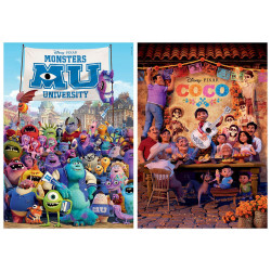 Dėlionė (puzzle) 2x100 DISNEY PIXAR 6-8 metų Dėlionė (puzzle) 2x100 DISNEY PIXAR 6-8 metų