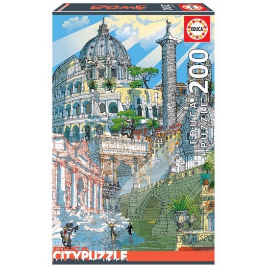 Dėlionė (puzzle) 200 ROMA 6-8 metų