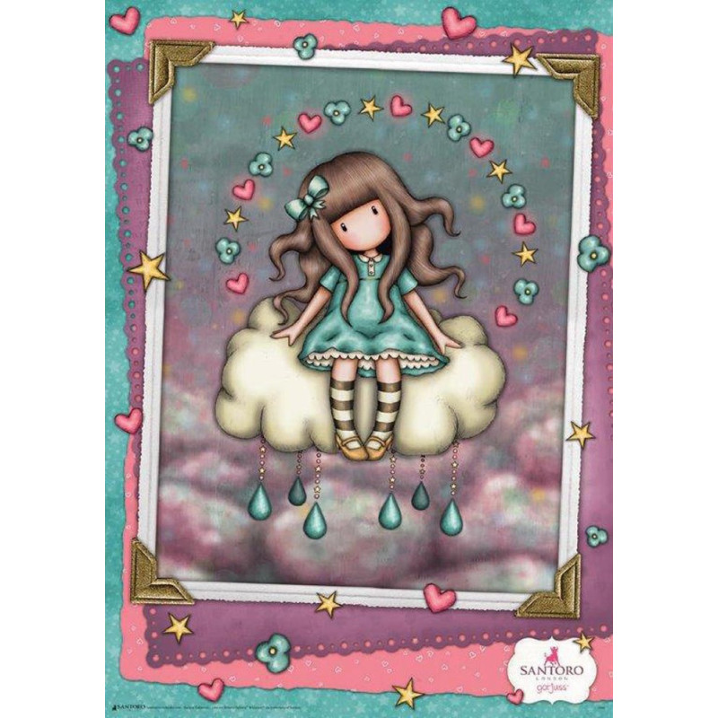 Dėlionė (puzzle) 500 MERGAITĖ ant DEBESĖLIO 10-99 metų Dėlionė (puzzle) 500 MERGAITĖ ant DEBESĖLIO 10-99 metų