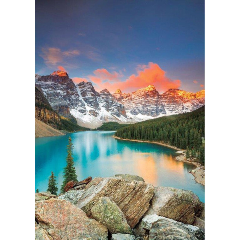 Dėlionė (puzzle) 1000 MORĖJOS EŽERAS, Kanada 12-99 metų Dėlionė (puzzle) 1000 MORĖJOS EŽERAS, Kanada 12-99 metų