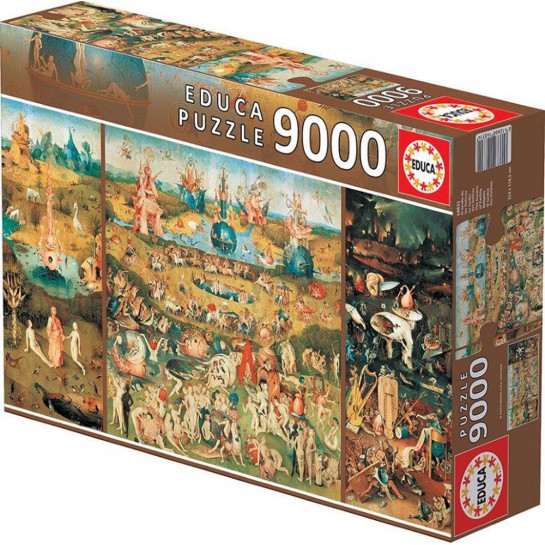 Dėlionė (puzzle) 9000 ŽEMIŠKŲ MALONUMŲ SODAS