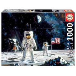 Dėlionė (puzzle) 1000 PIRMAS ŽMOGUS KOSMOSE 12-99 metų