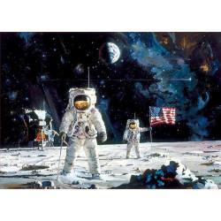 Dėlionė (puzzle) 1000 PIRMAS ŽMOGUS KOSMOSE 12-99 metų Dėlionė (puzzle) 1000 PIRMAS ŽMOGUS KOSMOSE 12-99 metų