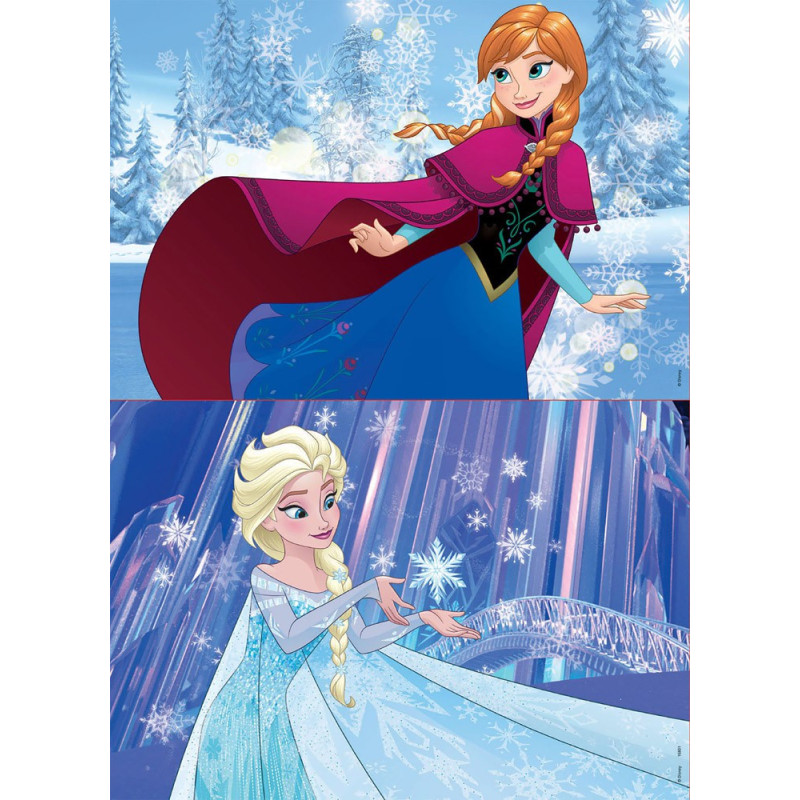 2 dėlionės (puzzle) 2x25 FROZEN 2 dėlionės (puzzle) 2x25 FROZEN