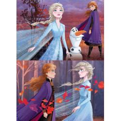 2 dėlionės (puzzle) 2x25 FROZEN II 2 dėlionės (puzzle) 2x25 FROZEN II