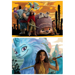 2 dėlionės (puzzle) 2x48 RAYA ir PASKUTINIS DRAKONAS 2 dėlionės (puzzle) 2x48 RAYA ir PASKUTINIS DRAKONAS