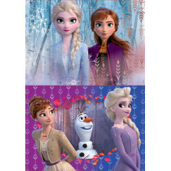 2 dėlionės (puzzle) 2x20 FROZEN II 2 dėlionės (puzzle) 2x20 FROZEN II