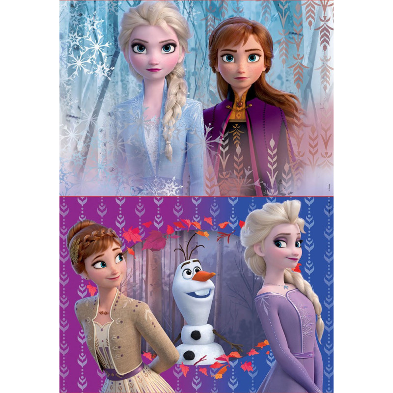 2 dėlionės (puzzle) 2x20 FROZEN II 2 dėlionės (puzzle) 2x20 FROZEN II