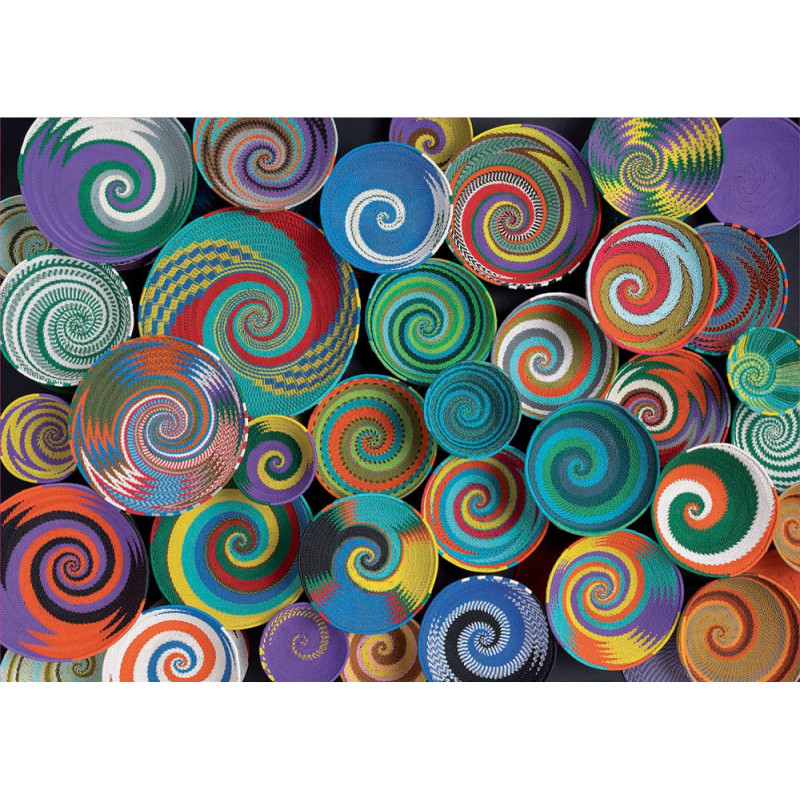 Dėlionė (puzzle) 1000 AFRIKIETIŠKI KREPŠELIAI 12-99 metų Dėlionė (puzzle) 1000 AFRIKIETIŠKI KREPŠELIAI 12-99 metų