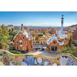 Dėlionė (puzzle) 1000 BARSELONA: vaizdas iš „Park Güell“ 12-99 metų Dėlionė (puzzle) 1000 BARSELONA: vaizdas iš „Park Güell“ 12-99 metų