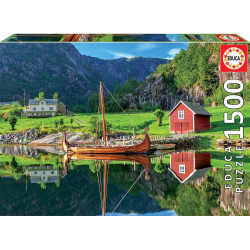 Dėlionė (puzzle) 1500 VIKINGŲ LAIVAS 12-99metų