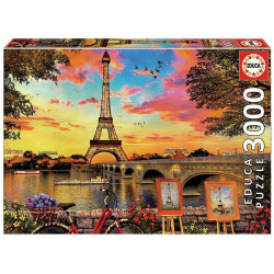 Dėlionė (puzzle) 3000 SAULĖLYDIS PARYŽIUJE 12-99metų Dėlionė (puzzle) 3000 SAULĖLYDIS PARYŽIUJE 12-99metų