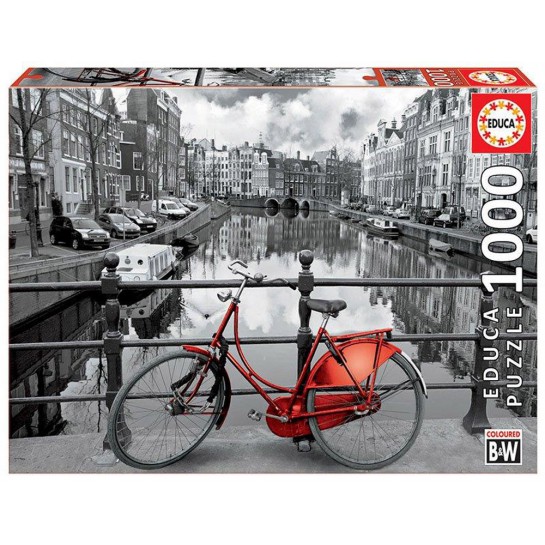 Dėlionė (puzzle) 1000 DVIRATIS AMSTERDAME 12-99 metų