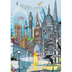 Dėlionė (puzzle) 200 LONDONAS 6-8metų Dėlionė (puzzle) 200 LONDONAS 6-8metų