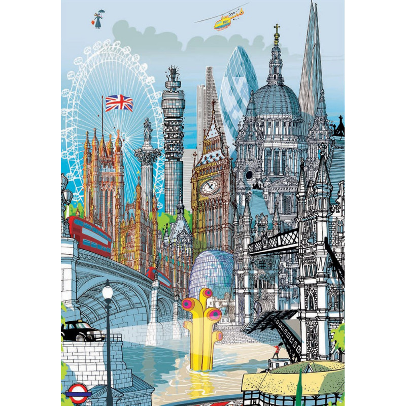 Dėlionė (puzzle) 200 LONDONAS 6-8metų Dėlionė (puzzle) 200 LONDONAS 6-8metų