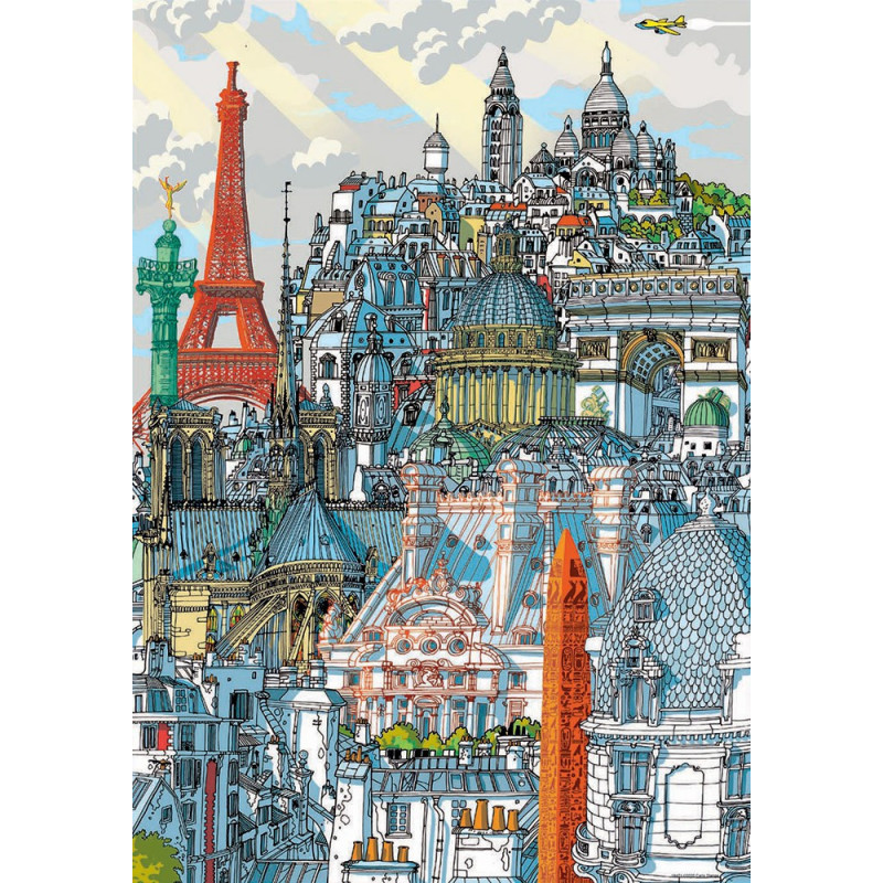 Dėlionė (puzzle) 200 PARYŽIUS 6-8metų Dėlionė (puzzle) 200 PARYŽIUS 6-8metų