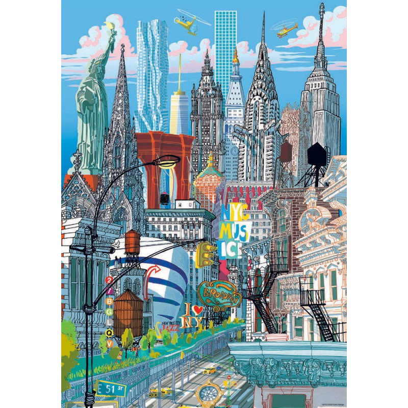 Dėlionė (puzzle) 200 NIUJORKAS 6-8metų Dėlionė (puzzle) 200 NIUJORKAS 6-8metų