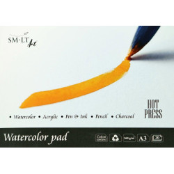 Akvarelės sąsiuvinis A3 20l 260gsm