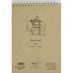 Bloknotas eskizams Authentic A4 100l, 100gsm