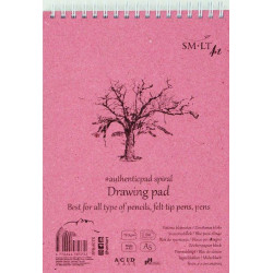 Piešimo bloknotas A5 60l 120gsm