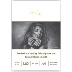 Piešimo sąsiuvinis PRO A4 10l 308gsm