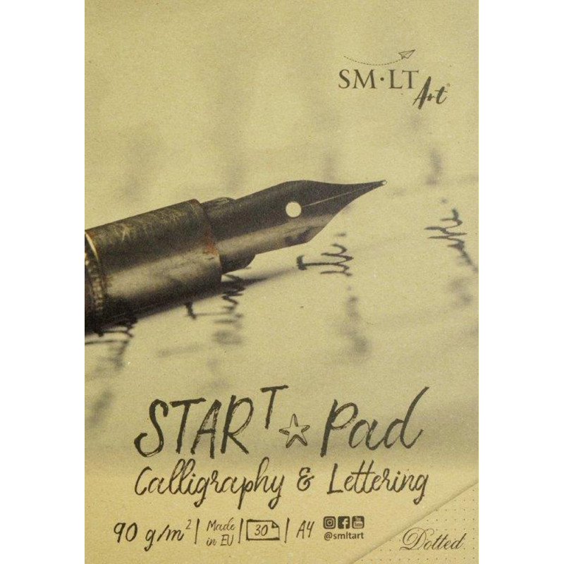 Dailyraščio ir kaligrafijos sąsiuvinis START A4 30l 90gsm Dailyraščio ir kaligrafijos sąsiuvinis START A4 30l 90gsm