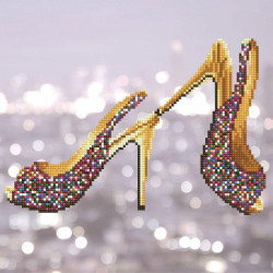 Deimantinė mozaika CHIGH HEELS 32x40