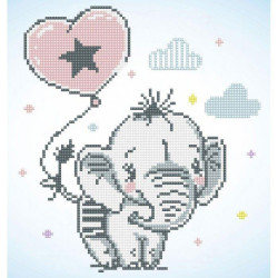 Deimantinė mozaika SWEET TRUNKS 30x28