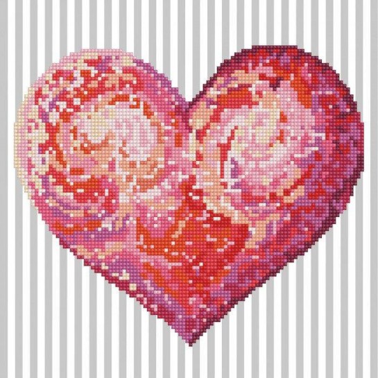 Deimantinė mozaika HEARTFELT 30,5x30,5