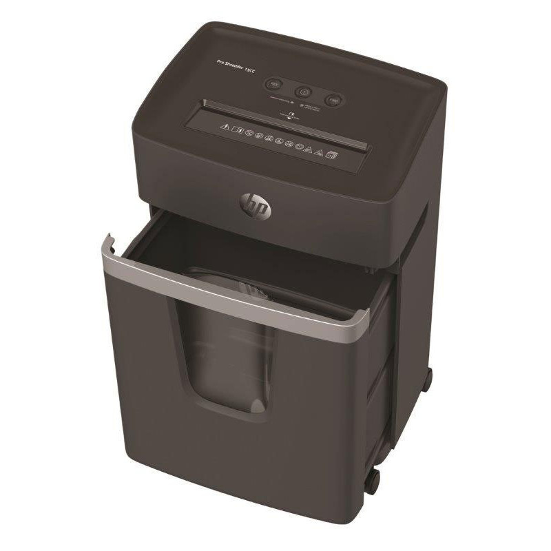 Dokumentų naikiklis HP PRO SHREDDER 15CC t.pilkas Dokumentų naikiklis HP PRO SHREDDER 15CC t.pilkas